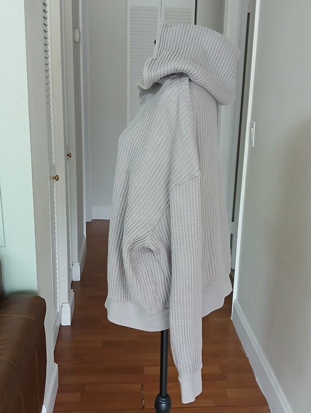 Mate The Label Organic Waffle Relaxed Hoodie - Picture 4 of 8